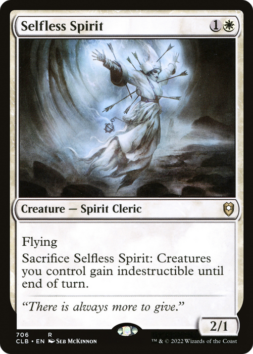 Selfless Spirit (CLB-706) - rare