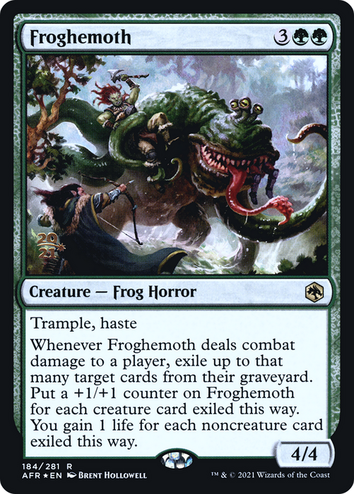 Froghemoth (PRE-184S) - rare - Foil