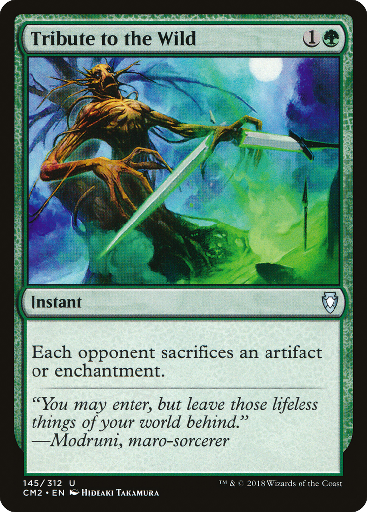 Tribute to the Wild (CM2-145) - uncommon