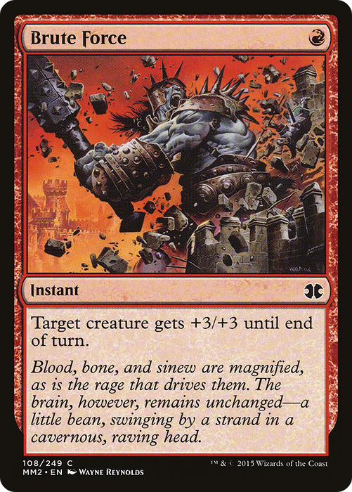 Brute Force (MM2-108) - common - Foil