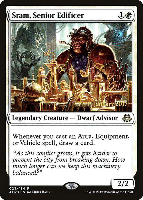 Sram, Senior Edificer (PRE-23S) - rare - Foil
