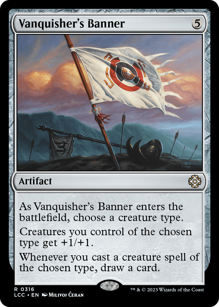 Vanquisher's Banner (LCC-316) - rare