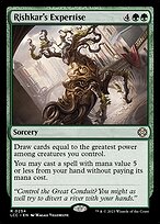 Rishkar's Expertise (LCC-254) - rare