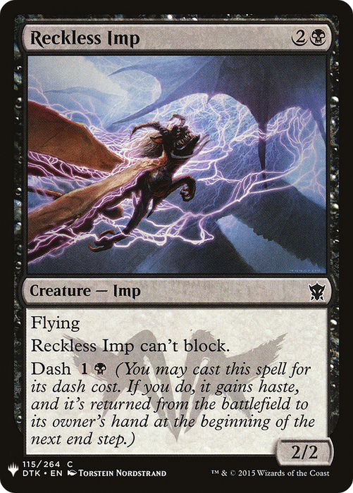Reckless Imp (LIST-DTK-115) - common