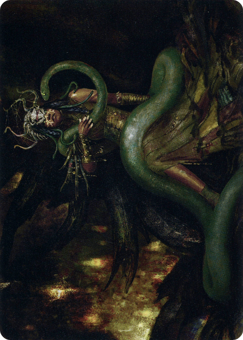 Saryth, the Viper's Fang // Saryth, the Viper's Fang (AMID-053) - common (Borderless) - Foil