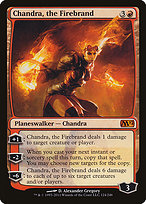 Chandra, the Firebrand (M12-124) - mythic