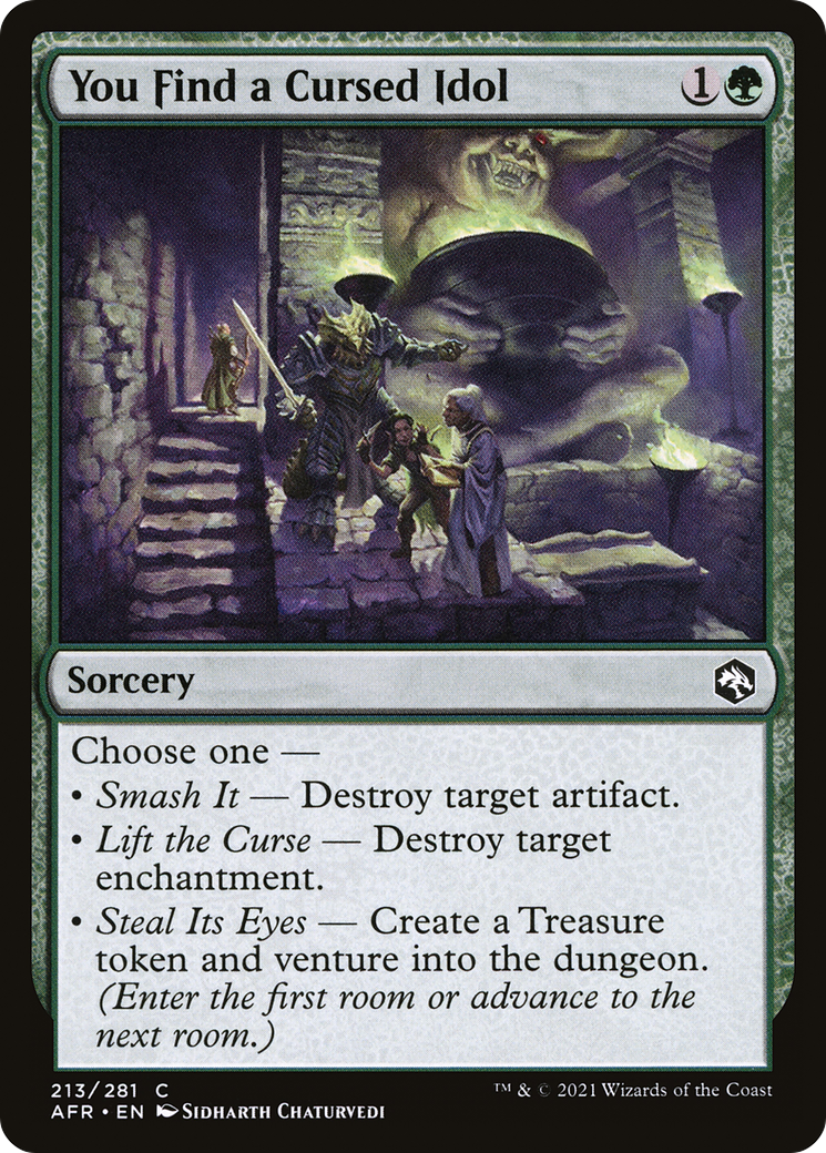 You Find a Cursed Idol (AFR-213) - common