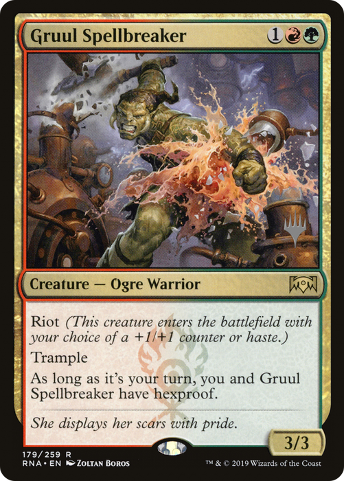 Gruul Spellbreaker (PPELD-179P) - rare - Foil