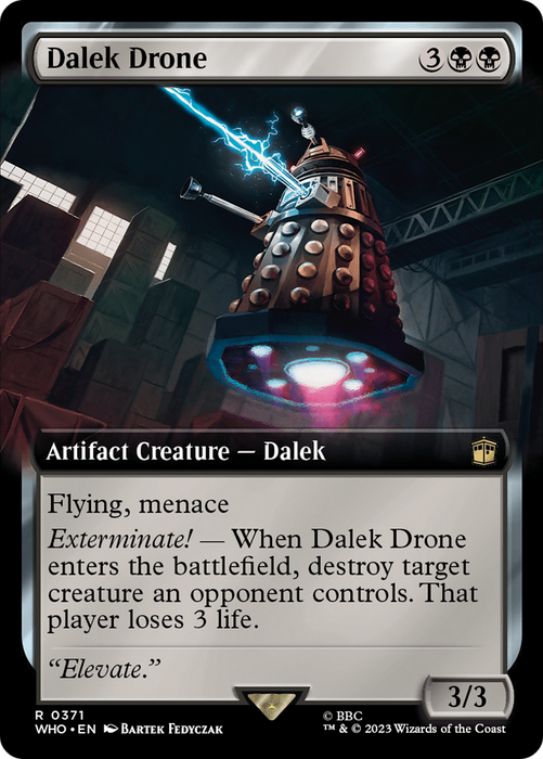 Dalek Drone (WHO-371) - rare: (Extended Art) - Foil