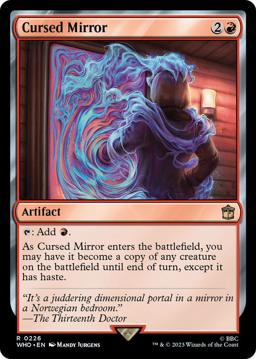 Cursed Mirror (WHO-226) - rare - Foil