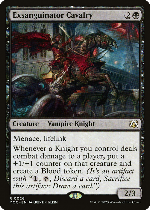 Exsanguinator Cavalry (MOC-026) - rare