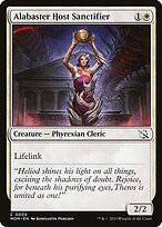 Alabaster Host Sanctifier (MOM-004) - common - Foil