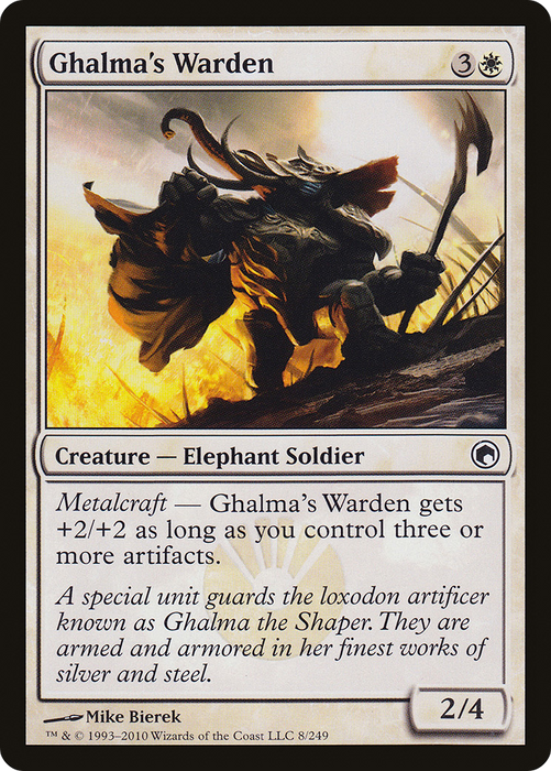 Ghalma's Warden (SOM-008) - common - Foil