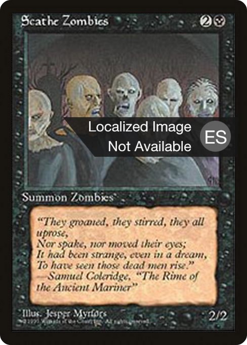 Scathe Zombies (4BB-158) - common