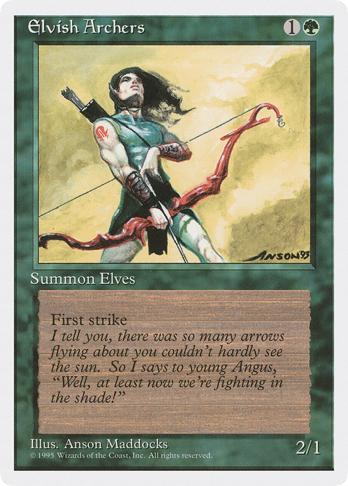 Elvish Archers (4ED-243) - rare