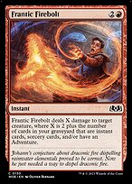 Frantic Firebolt (WOE-130) - common