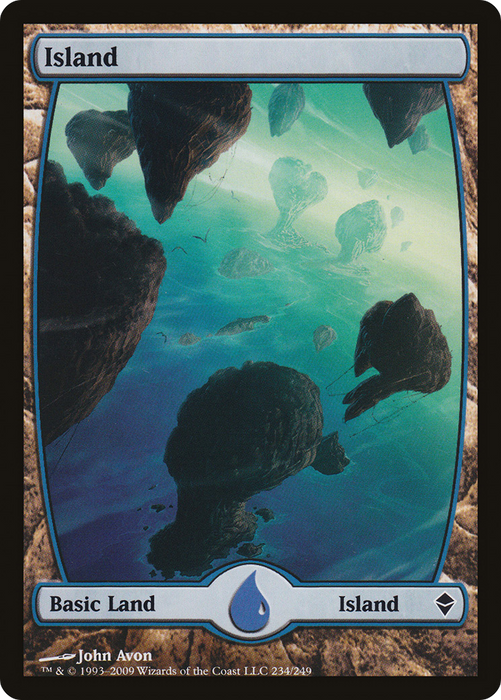 Island (ZEN-234) - common - Foil