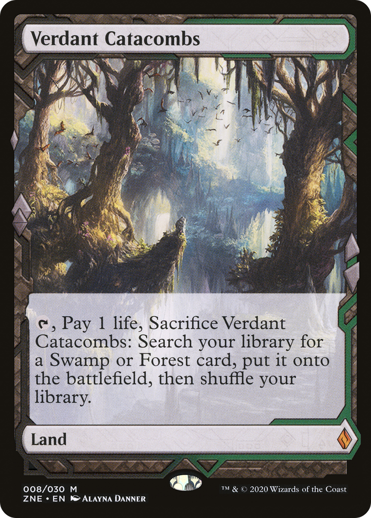 Verdant Catacombs (ZNE-008) - mythic - Foil