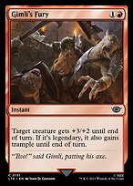 Gimli's Fury (LTR-131) - common - Foil