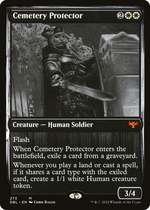 Cemetery Protector (DBL-273) - mythic