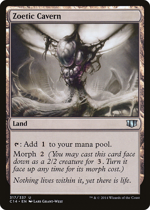 Zoetic Cavern (C14-317) - uncommon