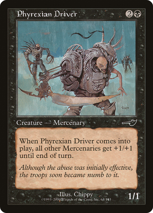 Phyrexian Driver (NMS-064) - common - Foil