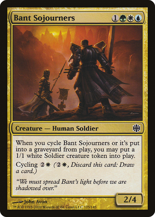 Bant Sojourners (ARB-125) - common - Foil