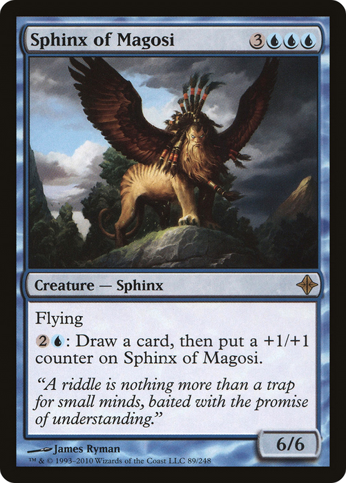 Sphinx of Magosi (ROE-089) - rare - Foil