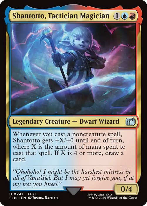 Shantotto, Tactician Magician (FIN-241) - uncommon