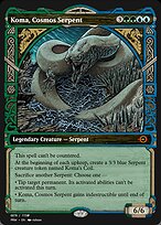 Koma, Cosmos Serpent (PRM-88356) - mythic