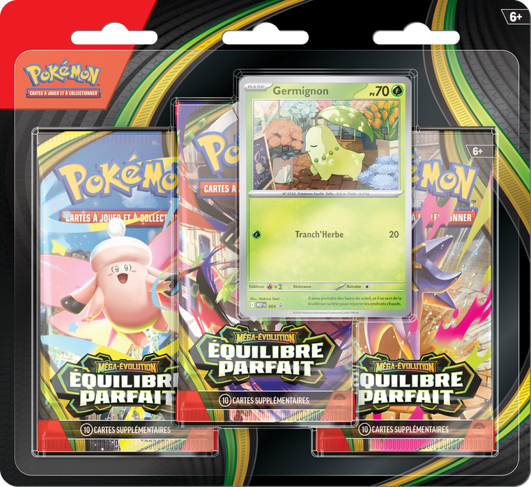Méga Évolution: Équilibre Parfait - 3-Pack Blister - Germignon (français)