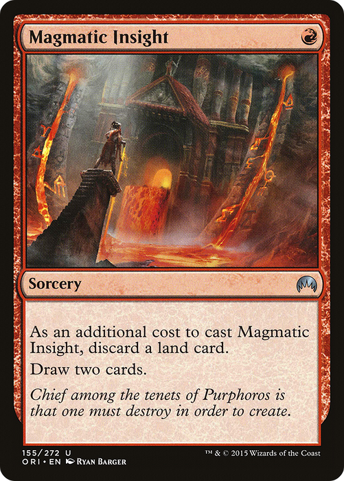 Magmatic Insight (ORI-155) - uncommon