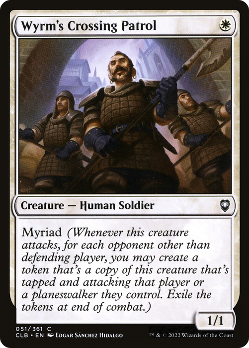 Wyrm's Crossing Patrol (CLB-051) - common