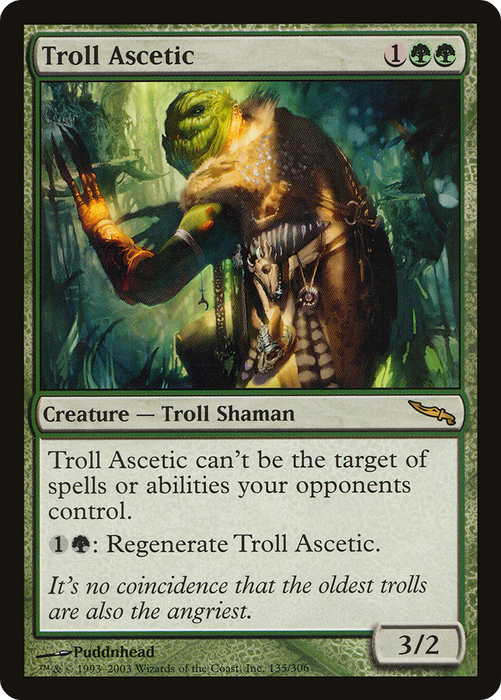 Troll Ascetic (MRD-135) - rare - Foil