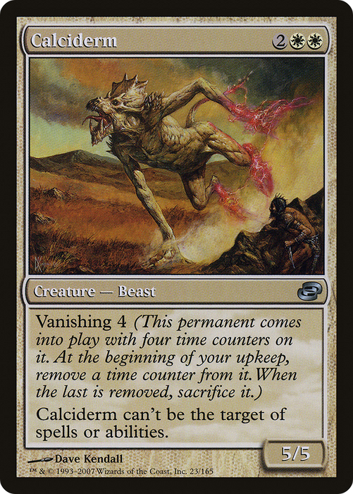 Calciderm (PLC-023) - uncommon: (colorshifted) - Foil