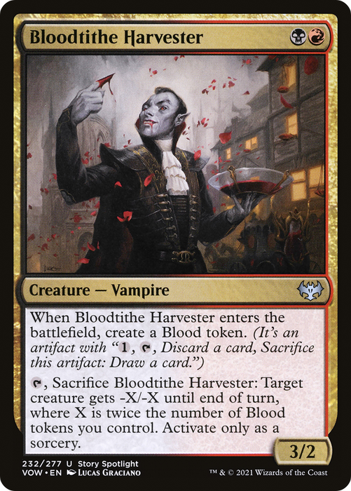 Bloodtithe Harvester (VOW-232) - uncommon - Foil