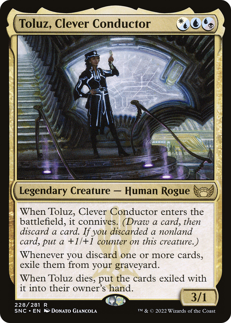 Toluz, Clever Conductor (SNC-228) - rare - Foil