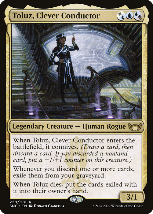 Toluz, Clever Conductor (SNC-228) - rare - Foil