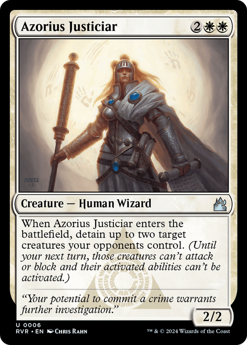 Azorius Justiciar (RVR-006) - uncommon