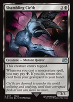 Shambling Cie'th (FIN-117) - uncommon - Foil