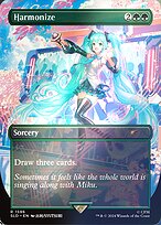 Harmonize (SLD-1596★) - rare (Borderless) - Foil