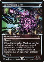 Surgehacker Mech (NEO-405) - rare: (Showcase) - Foil