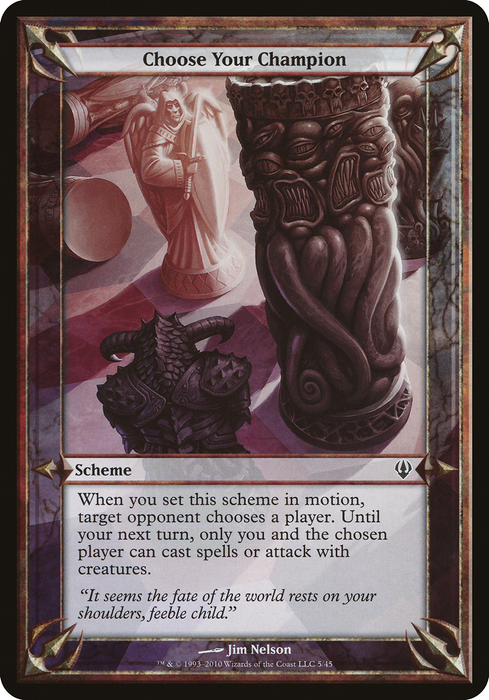 Choose Your Champion (OVER-05★) - common