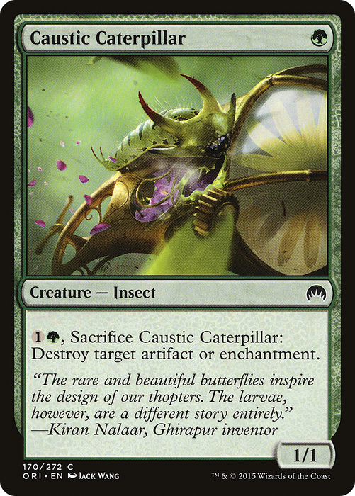 Caustic Caterpillar (ORI-170) - common - Foil