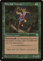 Elite Cat Warrior (LIST-POR-163) - common