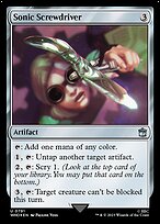 Sonic Screwdriver (WHO-791) - uncommon - Foil