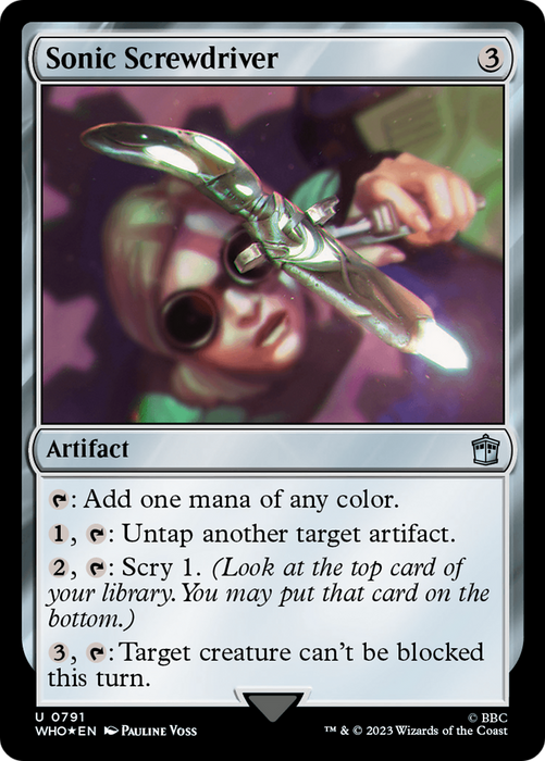 Sonic Screwdriver (WHO-791) - uncommon - Foil