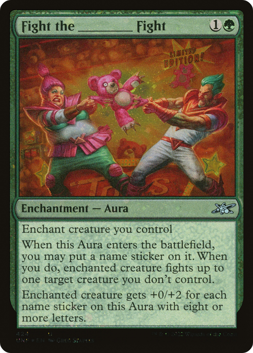 Fight the _____ Fight (UNF-424) - uncommon - Foil