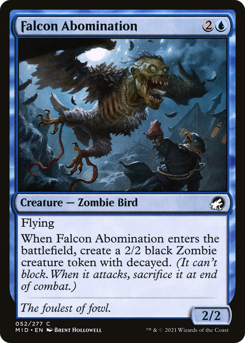 Falcon Abomination (MID-052) - common - Foil