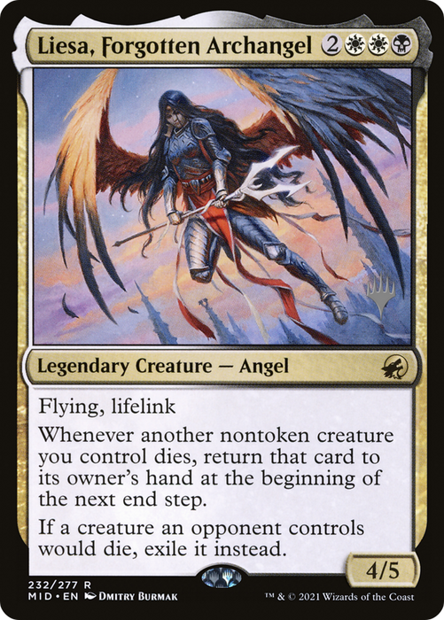 Liesa, Forgotten Archangel (PPMID-232P) - rare